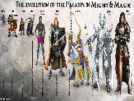 Эволюция Паладинов в Might and Magic